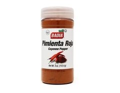 Badia Pimienta Roja Cayenne x 113,4 grs