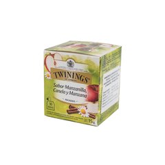 TWININGS CAJA X 10 SAQUITOS (MENTA, LIMON Y JENGIBRE, MANZANILLA MIEL Y VAINILLA) (Origen Inglaterra) en internet