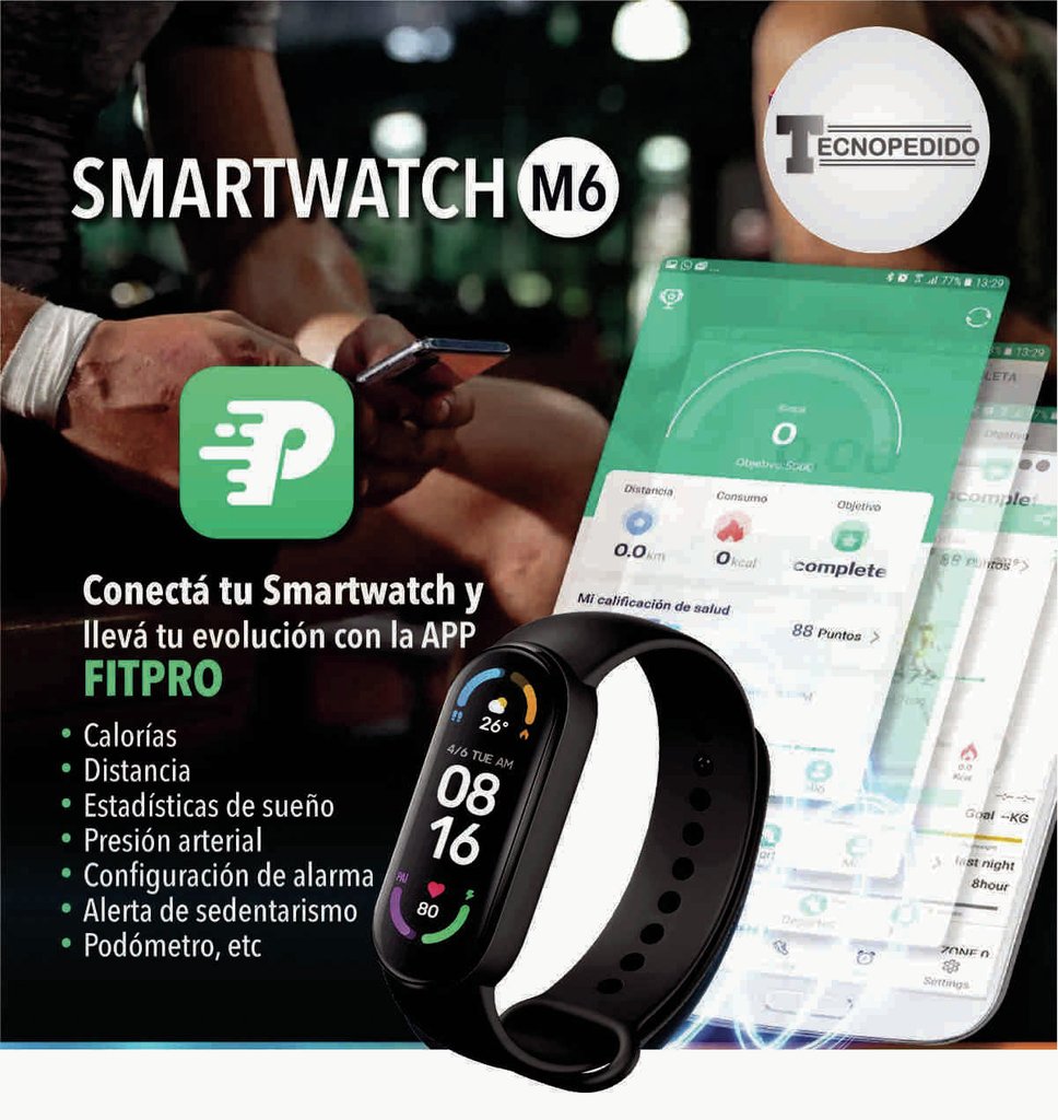 Reloj pulsera inteligente Smart Band m5