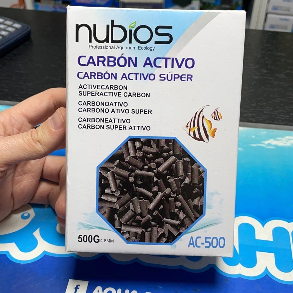 Carbon activado Nubios 500g - Comprar en Aqua Bahia