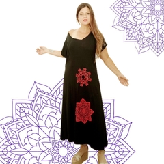 vestidos largos mandalas