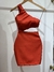 VESTIDO EVELINE ALFAIATARIA VERMELHO