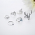 Set 7 Anillos Emma - tienda online