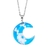 Collar Luna Blue Sky (Brilla en la oscuridad) en internet