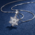 Collar Snowflake (Baño Plata 925) - comprar online