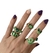 Set 5 Anillos Groovy - comprar online