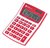 Calculadora De Mesa 12 Dígitos Solar Ou Pilha Branca/vermelh - comprar online