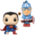 Kit Super Heróis Super Homem e Capitão América Presenteie seu namorado!