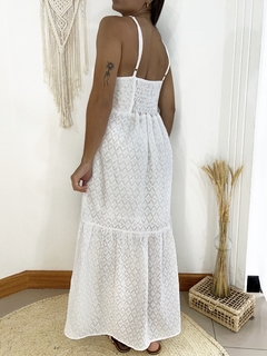 Vestido Alcinha Lese Branco
