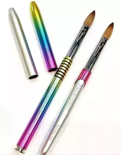 Pincel Kolinsky para Acrilico Tornasolado N°8 Paris Night