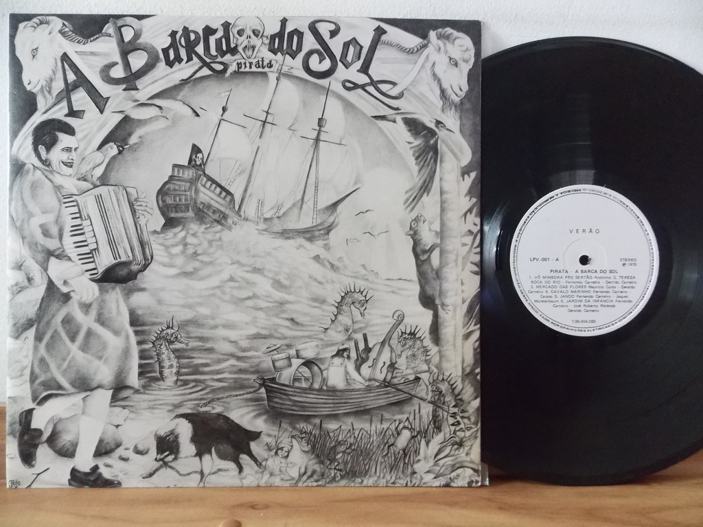 LP A BARCA DO SOL - PIRATA - 1979 - 1ª EDIÇÃO