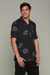 CAMISA MANGA CORTA HIBISCUS BLACK - tienda online