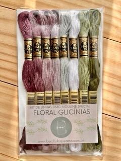 Kit de Linhas DMC - FLORAL GLICÍNIAS