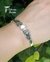 Pulsera engarce piedra con flores de loto en internet