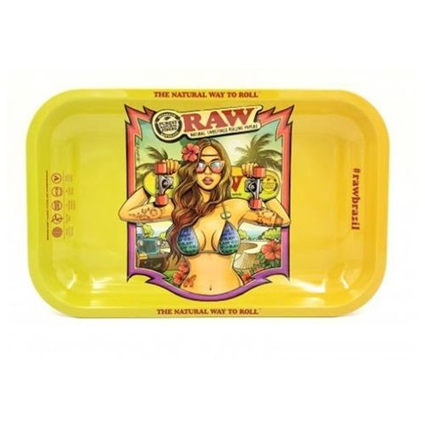 Raw Bandeja Grande Girl  Basta de Lobby Grow Shop