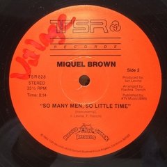 Vinilo Miquel Brown So Many Men - So Little Time 1983 Maxi 5 - tienda online