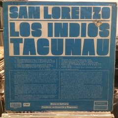 Vinilo Los Indios Tacunau San Lorenzo Lp 1974 Argentina - comprar online