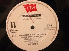 Vinilo Kid Creole & The Coconuts I Love Girls Ed. Limitada en internet