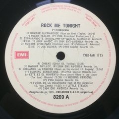 Vinilo Rock Me Tonight Lp Compilado Argentina 1985 - BAYIYO RECORDS