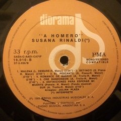 Vinilo Susana Rinaldi A Homero Lp Argentina 1968 - BAYIYO RECORDS