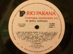 Vinilo Varios En Buena Compañia Rio Parana Compilado Arg 80s - BAYIYO RECORDS