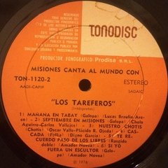 Vinilo Misiones Canta Al Mundo Con Los Tareferos Lp Arg 1976 - BAYIYO RECORDS