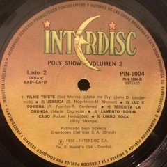 Vinilo Varios Poly Show Volumen 2 Compilado Argentina 1978 - BAYIYO RECORDS