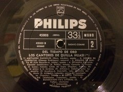 Vinilo Los Cantores De Quilla Huasi Del Tiempo De Oro Lp Arg - BAYIYO RECORDS