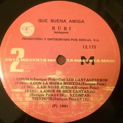 Vinilo Rubi Que Buena Amiga Lp Argentina 1991 - BAYIYO RECORDS