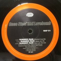 Vinilo Coco Steel And Lovebomb Summer Rain Maxi Ingles 1994 - BAYIYO RECORDS
