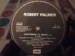 Vinilo Robert Palmer Happiness Maxi Uk 1991 - comprar online