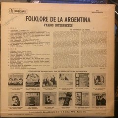 Vinilo Varios Folklore De Argentina Lp Compilado Argentina - comprar online