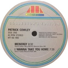 Vinilo Patrick Cowley Menergy Maxi Usa 1983