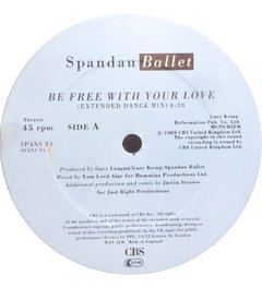 Vinilo Spandau Ballet Be Free With Your Love Maxi Uk 1989 Dj