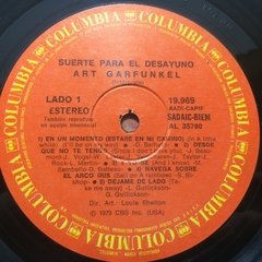 Vinilo Art Garfunkel Suerte Para El Desayuno Lp Argentina 79 - BAYIYO RECORDS