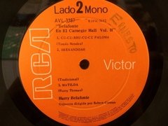 Vinilo Harry Belafonte At Carnegie Hall Grabacion 2 - BAYIYO RECORDS