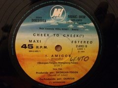 Vinilo Cheek To Cheek Amigos / Cheek To Cheek Maxi Arg 1984 en internet