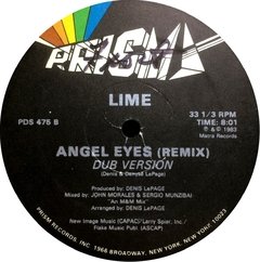 Vinilo Lime Angel Eyes Remix Maxi Usa 1983 - comprar online