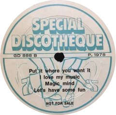 Vinilo Varios Special Discotheque Maxi Usa 1978 Dj - comprar online