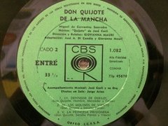 Vinilo Giovanna Mauri Don Quijote De La Mancha Lp Argentina en internet
