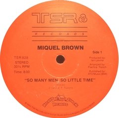 Vinilo Miquel Brown So Many Men - So Little Time Maxi Usa 83