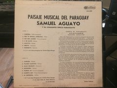 Vinilo Samuel Aguayo Paisaje Musical Del Paraguay Lp Arg - comprar online