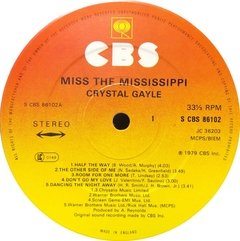 Vinilo Crystal Gayle Miss The Mississippi Lp Uk 1979