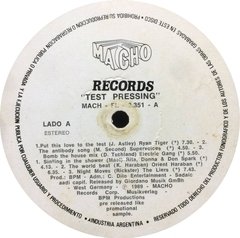 Vinilo Macho Records Test Pressing Compilado Argentina 1989