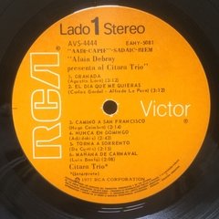 Vinilo Alain Debray Presenta Al Citara Trio Lp Argentina 77 - BAYIYO RECORDS
