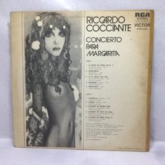 Vinilo Riccardo Cocciante Concierto Para Margarita Lp Argent - comprar online
