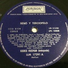 Vinilo Kookie Freeman Sexo Y Terciopelo Lp Argentina 1968 en internet