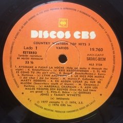 Vinilo Country Western Top Hits 3 Lp Argentina 1977 Compilad - tienda online