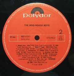 Vinilo Lp The Who - Rough Boys 1984 Brasil - tienda online