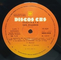 Vinilo Lp - Neil Diamond - Serenata 1974 Argentina - tienda online